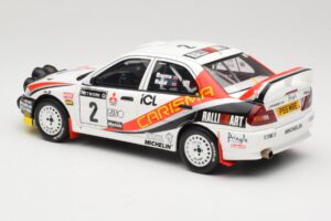 Mitsubishi Carisma GT Group N2 R. Burns / R. Reid RAC Rally 1997 Vit Otto 1:18 OT1192 Resin — bild 5 av 6