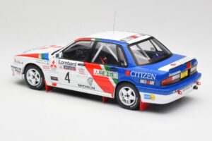 Mitsubishi Galant VR-4 #4 A. Vatanen RAC Rally 1990 IXO 1:18 18RMC192B Metall — bild 5 av 6