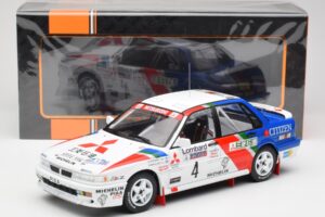 Mitsubishi Galant VR-4 #4 A. Vatanen RAC Rally 1990 IXO 1:18 18RMC192B Metall — bild 6 av 6