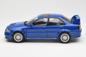 Mitsubishi Lancer EVO VI Blå RHD AUTOart 1:18 77151 Metall — bild 4 av 8