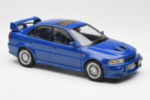 Mitsubishi Lancer EVO VI Blå RHD AUTOart 1:18 77151 Metall — bild 6 av 8