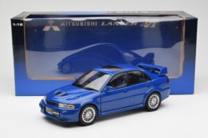 Mitsubishi Lancer EVO VI Blå RHD AUTOart 1:18 77151 Metall — bild 8 av 8