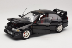 Mitsubishi Lancer Evo VI Tommi Makinen Edition Svart AUTOart 1:18 77158 Metall — bild 2 av 8
