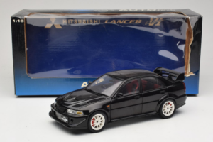 Mitsubishi Lancer Evo VI Tommi Makinen Edition Svart AUTOart 1:18 77158 Metall — bild 8 av 8
