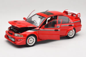 Mitsubishi Lancer Evo VI Tommi Makinen Edition Röd AUTOart 1:18 77156 Metall — bild 2 av 8