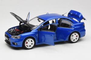 Mitsubishi Lancer Evolution X Blå OEM 1:18 MLE01 Metall — bild 2 av 8