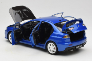 Mitsubishi Lancer Evolution X Blå OEM 1:18 MLE01 Metall — bild 5 av 8