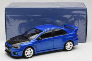 Mitsubishi Lancer Evolution X Blå OEM 1:18 MLE01 Metall — bild 8 av 8