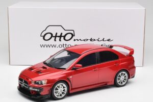 Mitsubishi Lancer Evo X FQ 400 Röd Otto 1:18 OT1084 Resin — bild 6 av 6