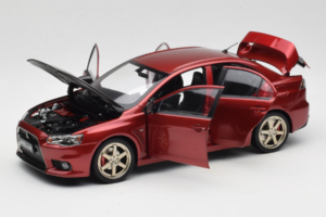 Mitsubishi Lancer Evolution X Röd OEM 1:18 MLE02 Metall — bild 2 av 8