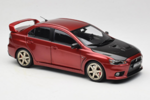 Mitsubishi Lancer Evolution X Röd OEM 1:18 MLE02 Metall — bild 6 av 8