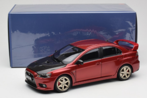 Mitsubishi Lancer Evolution X Röd OEM 1:18 MLE02 Metall — bild 8 av 8
