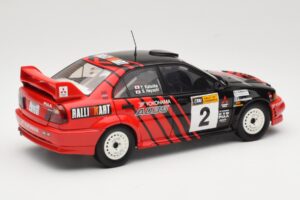 Mitsubishi Lancer Evolution VI #2 Y. Kataoka / S. Hayashi Winner Rally Canberra 1999 AUTOart 1:18 89942 Metall — bild 3 av 8