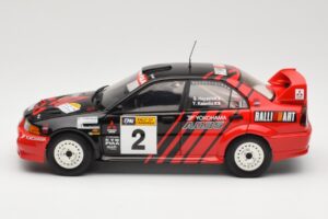Mitsubishi Lancer Evolution VI #2 Y. Kataoka / S. Hayashi Winner Rally Canberra 1999 AUTOart 1:18 89942 Metall — bild 4 av 8