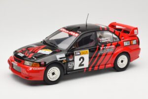 Mitsubishi Lancer Evolution VI #2 Y. Kataoka / S. Hayashi Winner Rally Canberra 1999 AUTOart 1:18 89942 Metall