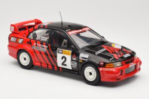 Mitsubishi Lancer Evolution VI #2 Y. Kataoka / S. Hayashi Winner Rally Canberra 1999 AUTOart 1:18 89942 Metall — bild 6 av 8