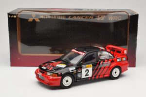 Mitsubishi Lancer Evolution VI #2 Y. Kataoka / S. Hayashi Winner Rally Canberra 1999 AUTOart 1:18 89942 Metall — bild 8 av 8