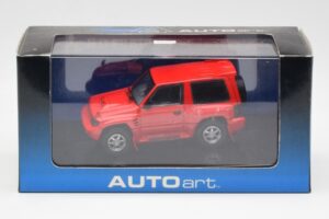 Mitsubishi Pajero Evo Röd AUTOart 1:43 57203 Metall — bild 4 av 4