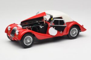 Morgan 4/4 Plus Competition Hardtop Röd Kyosho 1:18 08114R Metall — bild 2 av 8