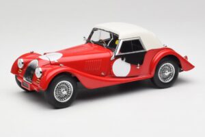 Morgan 4/4 Plus Competition Hardtop Röd Kyosho 1:18 08114R Metall