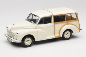Morris Minor Traveller Vit Minichamps 1:18 150137010 Metall