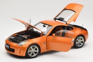 Nissan 350Z Z33 Sunset Orange AUTOart 1:18 77312 Metall — bild 2 av 8
