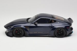 Nissan 400Z RZ34 Pandem Midnight Blue GT Spirit 1:18 GT494 Resin — bild 3 av 6