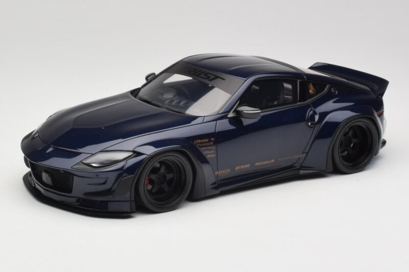 Nissan 400Z RZ34 Pandem Midnight Blue GT Spirit 1:18 GT494 Resin