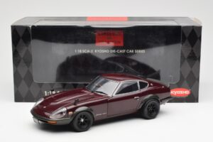 Nissan Fairlady 240ZG Brun Kyosho 1:18 08217M Metall — bild 8 av 8