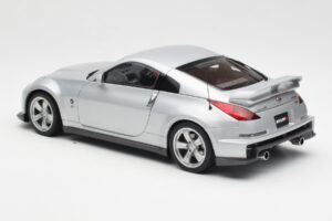 Nissan Fairlady Z Z34 NISMO Type 380RS Silver AUTOart 1:18 77401 Metall — bild 7 av 8