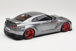 Nissan GT-R R35 Prior Design Grå GT Spirit 1:18 GT243 Resin — bild 2 av 6