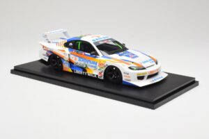 Nissan Silvia S15 LB-Super Silhouette #555 Formula Drift Japan 2023 TopSpeed 1:18 TS0586 Resin — bild 4 av 6