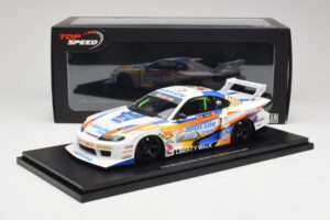 Nissan Silvia S15 LB-Super Silhouette #555 Formula Drift Japan 2023 TopSpeed 1:18 TS0586 Resin — bild 6 av 6