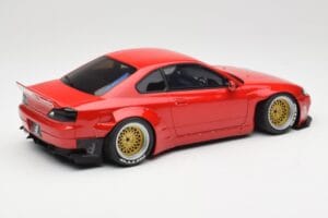 Nissan Silvia S15 Rocket Bunny Burning Red Otto 1:18 OT1115 Resin — bild 2 av 6