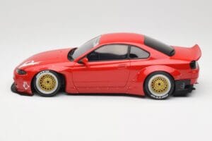 Nissan Silvia S15 Rocket Bunny Burning Red Otto 1:18 OT1115 Resin — bild 3 av 6