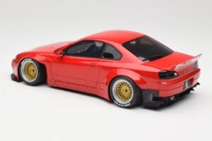 Nissan Silvia S15 Rocket Bunny Burning Red Otto 1:18 OT1115 Resin — bild 5 av 6