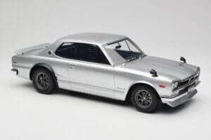 Nissan Skyline C10 2000 GT-R Silver Otto 1:12 G094 Resin — bild 4 av 6