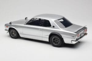 Nissan Skyline C10 2000 GT-R Silver Otto 1:12 G094 Resin — bild 5 av 6