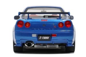 Nissan Skyline GT-R R34 NISMO Z-Tune Bayside Blue Otto 1:12 G082 Resin — bild 3 av 4