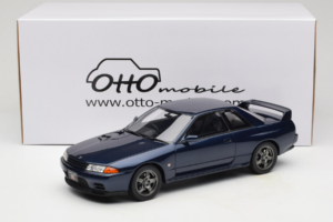 Nissan Skyline GT-R BNR32 Dark Blue Pearl Otto 1:18 OT1199 Resin — bild 6 av 6