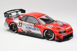 Nissan Skyline GT-R #22 M. Krumm / S. Motoyama Xanavi Nismo JGTC 2002 AUTOart 1:18 80277 Metall — bild 4 av 6