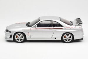 Nissan Skyline GT-R R33 R-Tune Silver AUTOart 1:18 77326 Metall — bild 4 av 8