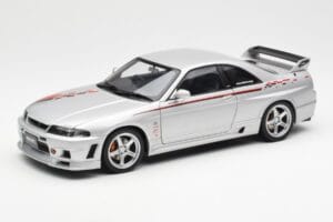 Nissan Skyline GT-R R33 R-Tune Silver AUTOart 1:18 77326 Metall