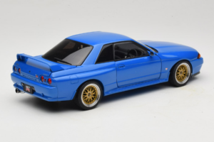 Nissan Skyline GT-R R32 V-Spec II Tuned Blå AUTOart 1:18 77415 Metall — bild 3 av 8