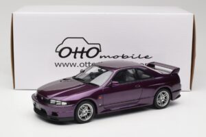 Nissan Skyline GT-R R33 V-Spec Midnight Purple Otto 1:18 OT1138 Resin — bild 6 av 6