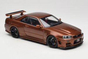 Nissan Skyline GT-R R34 Customized Metallic Bronze MotorHelix 1:18 M83414 Metall — bild 6 av 8