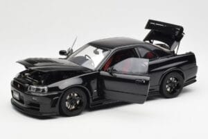 Nissan Skyline GT-R R34 NISMO Z-Tune Svart AUTOart 1:18 77355 Metall — bild 2 av 8