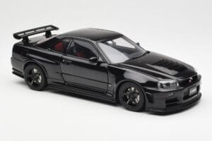 Nissan Skyline GT-R R34 NISMO Z-Tune Svart AUTOart 1:18 77355 Metall — bild 6 av 8