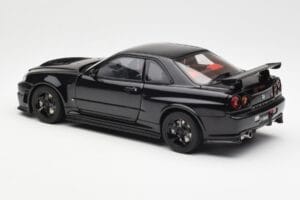 Nissan Skyline GT-R R34 NISMO Z-Tune Svart AUTOart 1:18 77355 Metall — bild 7 av 8