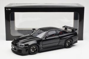 Nissan Skyline GT-R R34 NISMO Z-Tune Svart AUTOart 1:18 77355 Metall — bild 8 av 8